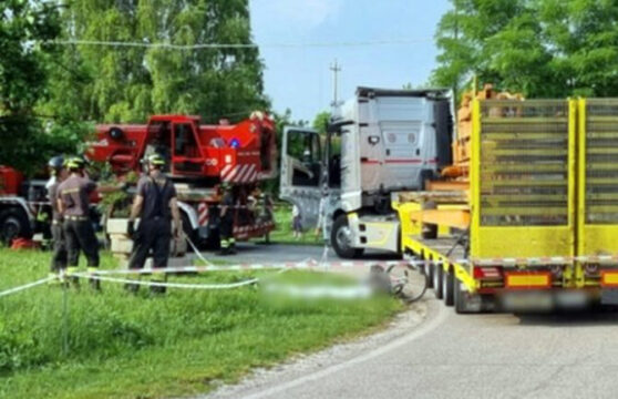 Treviso: Dina Zanatta morta schiacciata da un carico di cemento