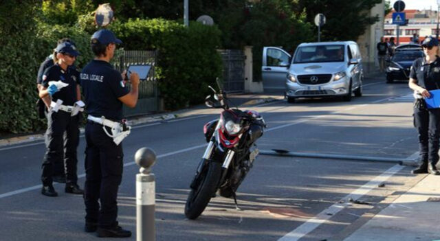 Chioggia: motociclista investe una 22enne sulle strisce pedonali e poi muore