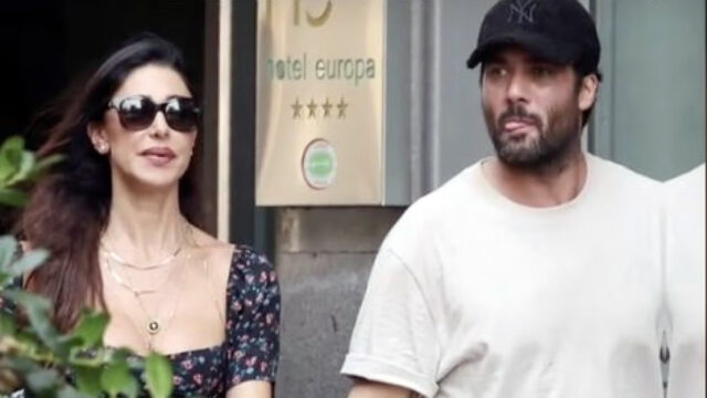 Belen Rodriguez e Elio Lorenzoni alla luce del sole