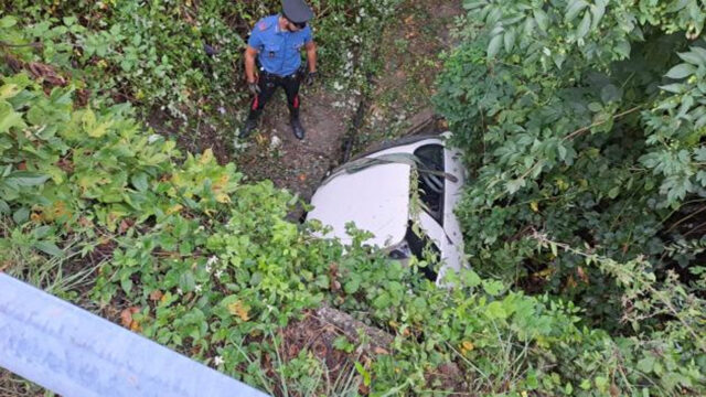 Borgotaro: 41enne morto, è finito con l’auto in una scarpata