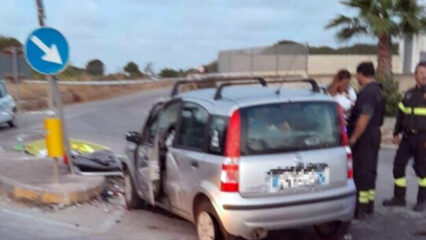 Manduria: ragazza 25enne morta nello scontro fra una Panda e una Jeep
