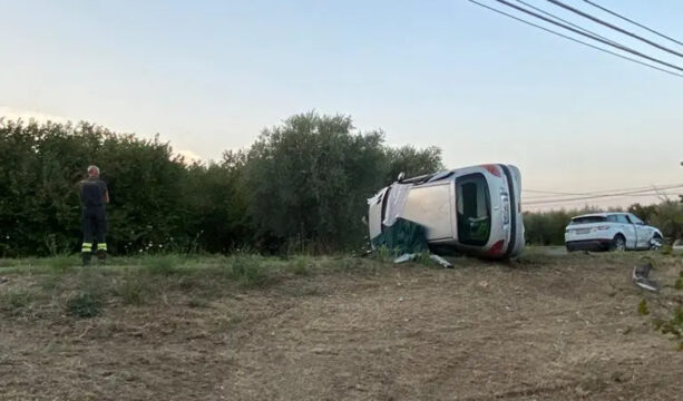 Soriano: un morto e tre feriti nello scontro fra due auto