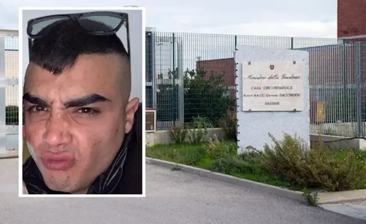 Sassari, Erik Masala, 26 cagliaritano, trovato senza vita nel carcere di Bancali