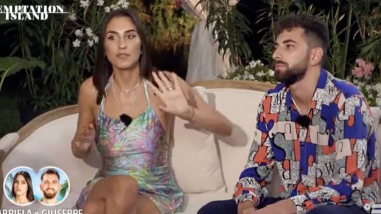 Gabriela Chieffo molla Giuseppe di Temptation Island