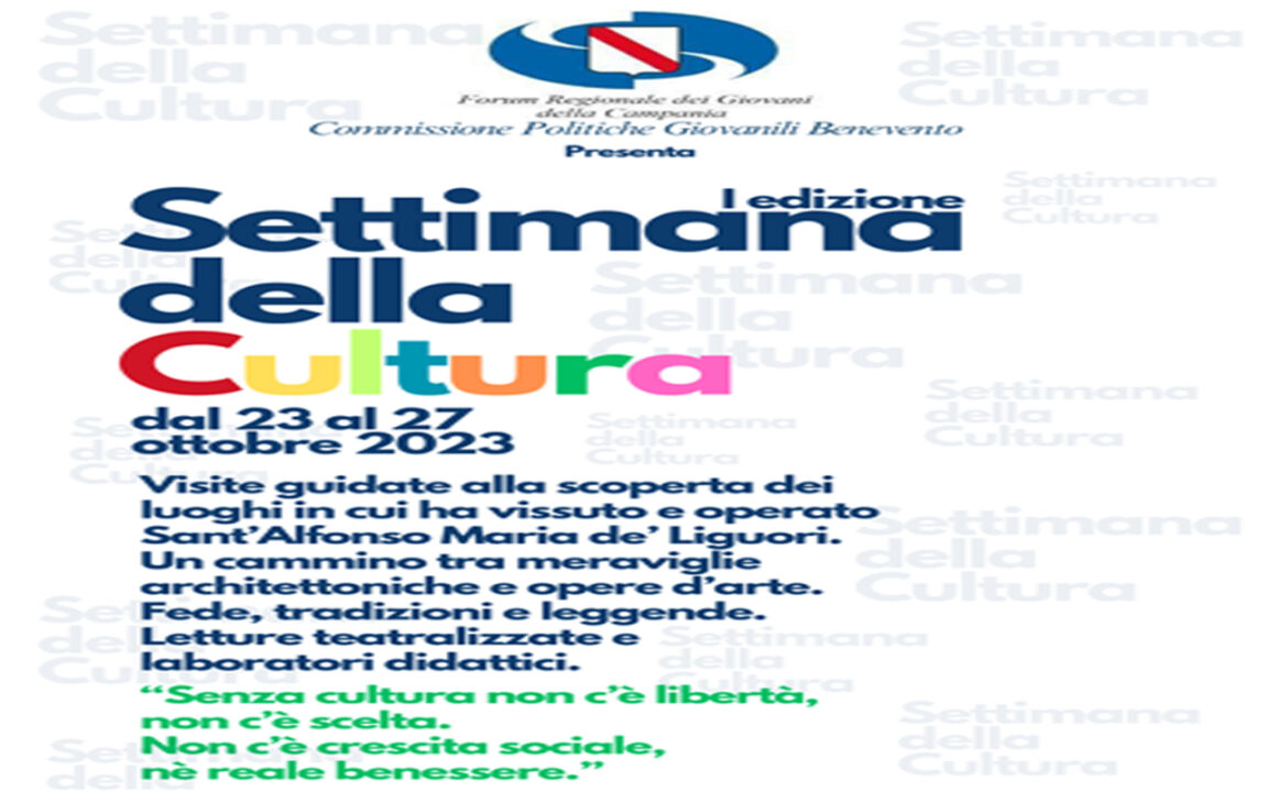 Sant’Agata de’ Goti: 1^ edizione della Settimana della Cultura