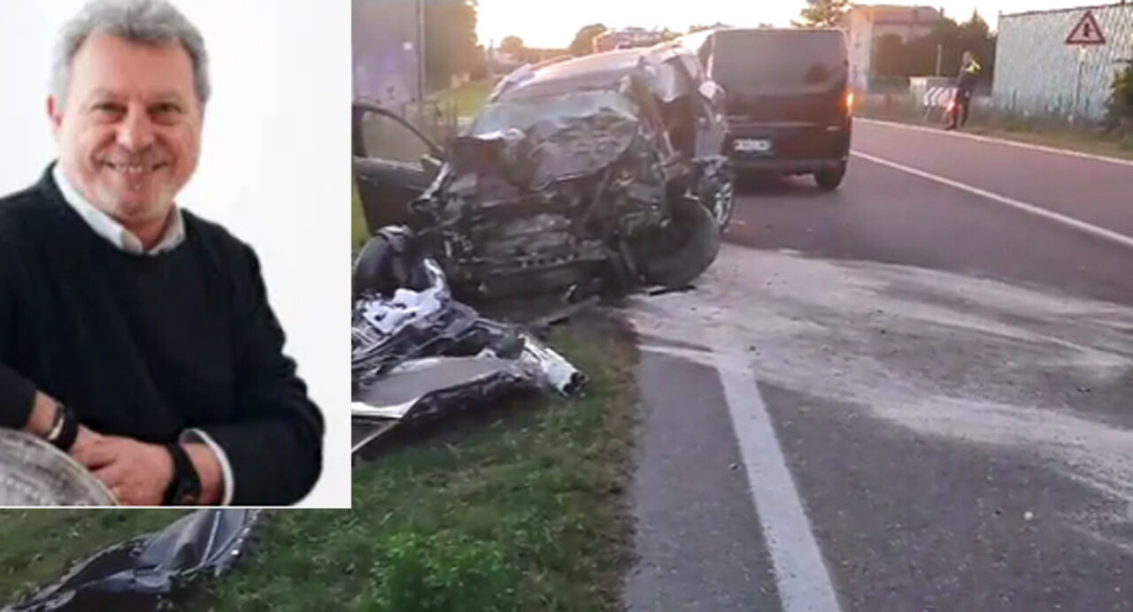 Rovigo: Pierluigi Masiero, 69 anni, morto nel frontale del proprio Suv contro un Tir