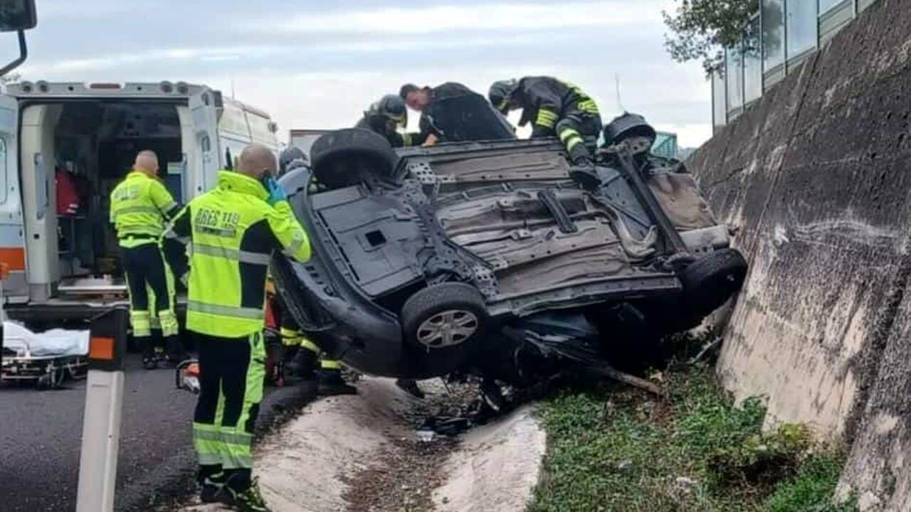 Autostrada A1: 1 morto e 1 ferito grave in incidente fra Frosinone e Ceprano