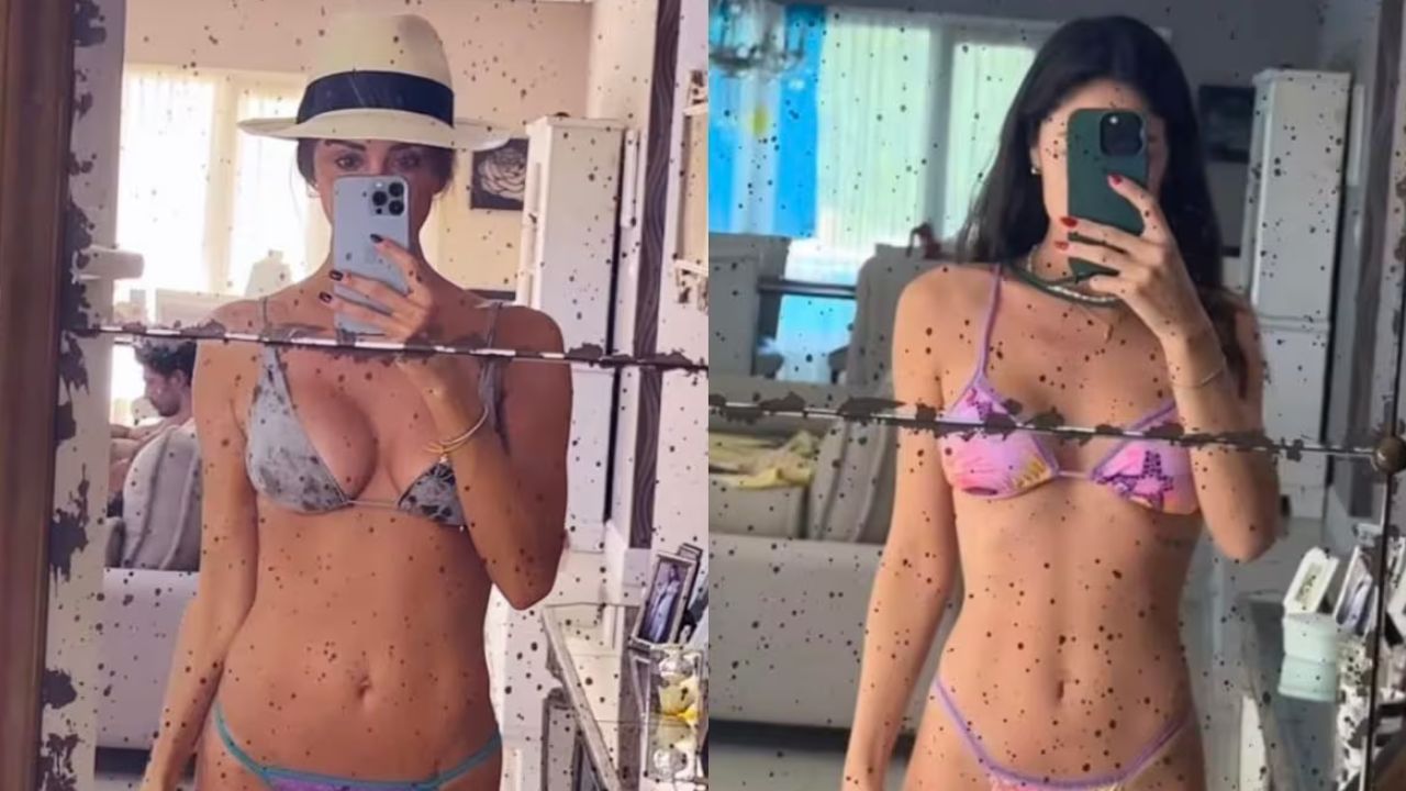 Belén e Cecilia è sfida a colpi di micro bikini