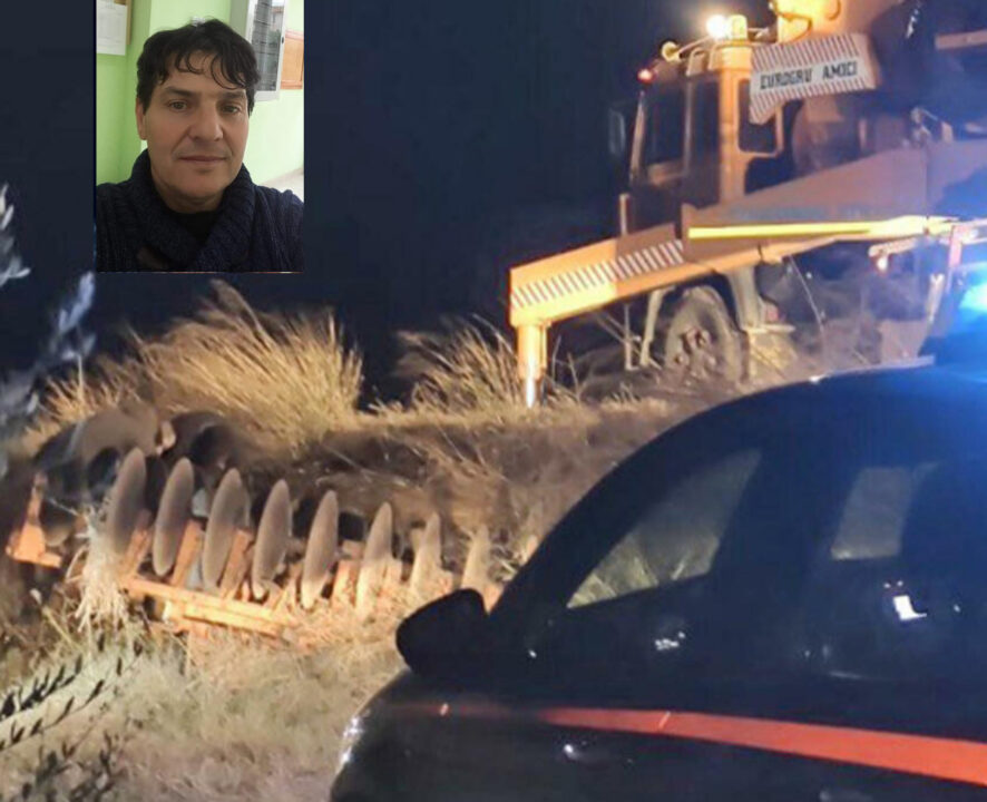 Cerignola: Riccardo Bianco, 58 anni, morto schiacciato dal trattore