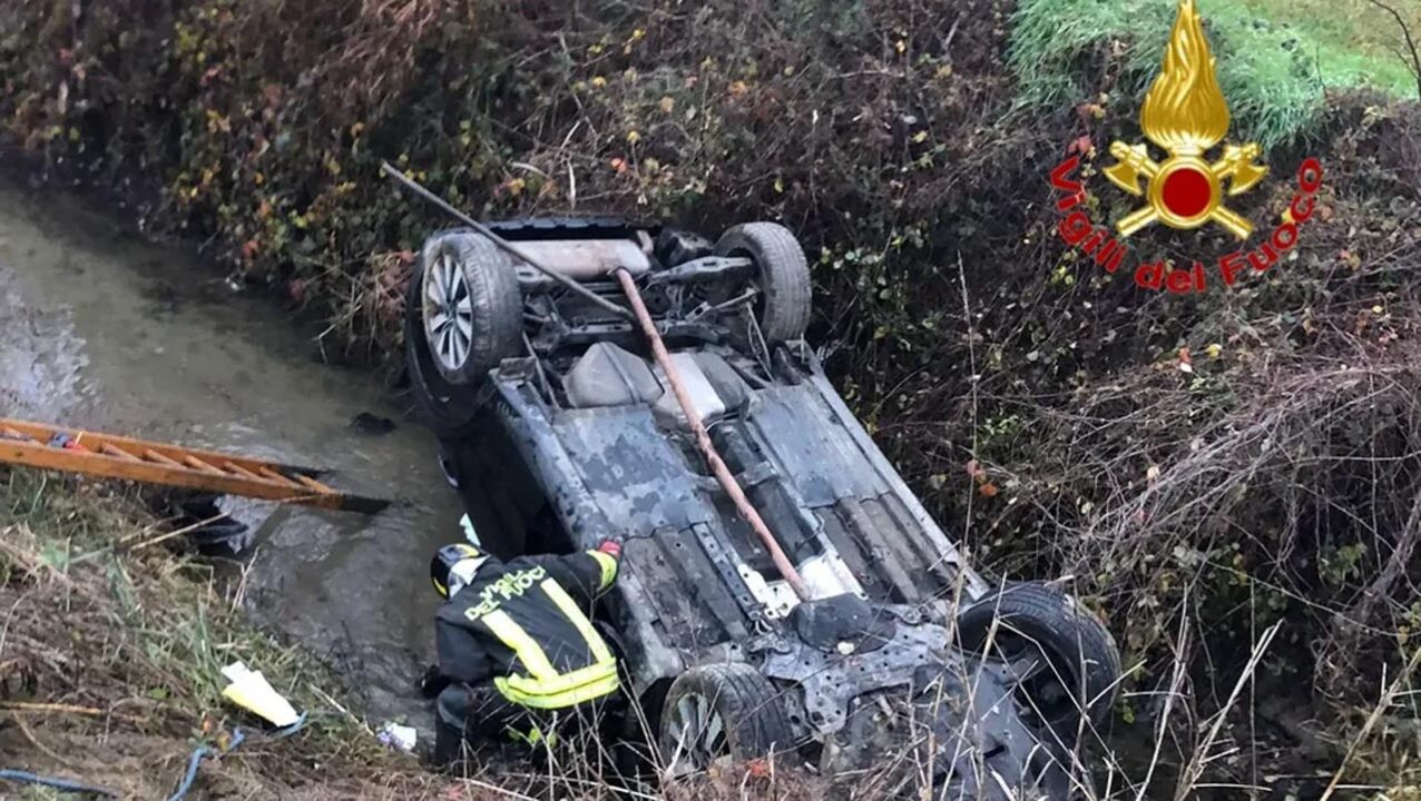 Rosario Bruno, carabiniere 41enne di Lamezia Terme, muore nel Lodigiano nell’auto finita in un canale