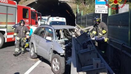 Lucca: incidente stradale a Ponte a Moriano. 2 feriti gravi