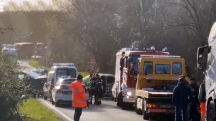 Fucecchio: scontro mortale fra tre auto, muore 48enne