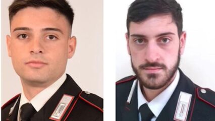 Campagna, carabinieri morti: positiva ad alcool e cocaina la 31enne che ha speronato la loro auto