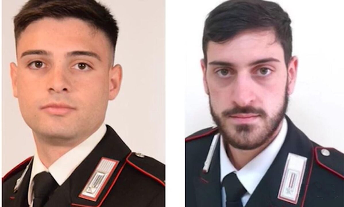 Campagna, carabinieri morti: positiva ad alcool e cocaina la 31enne che ha speronato la loro auto