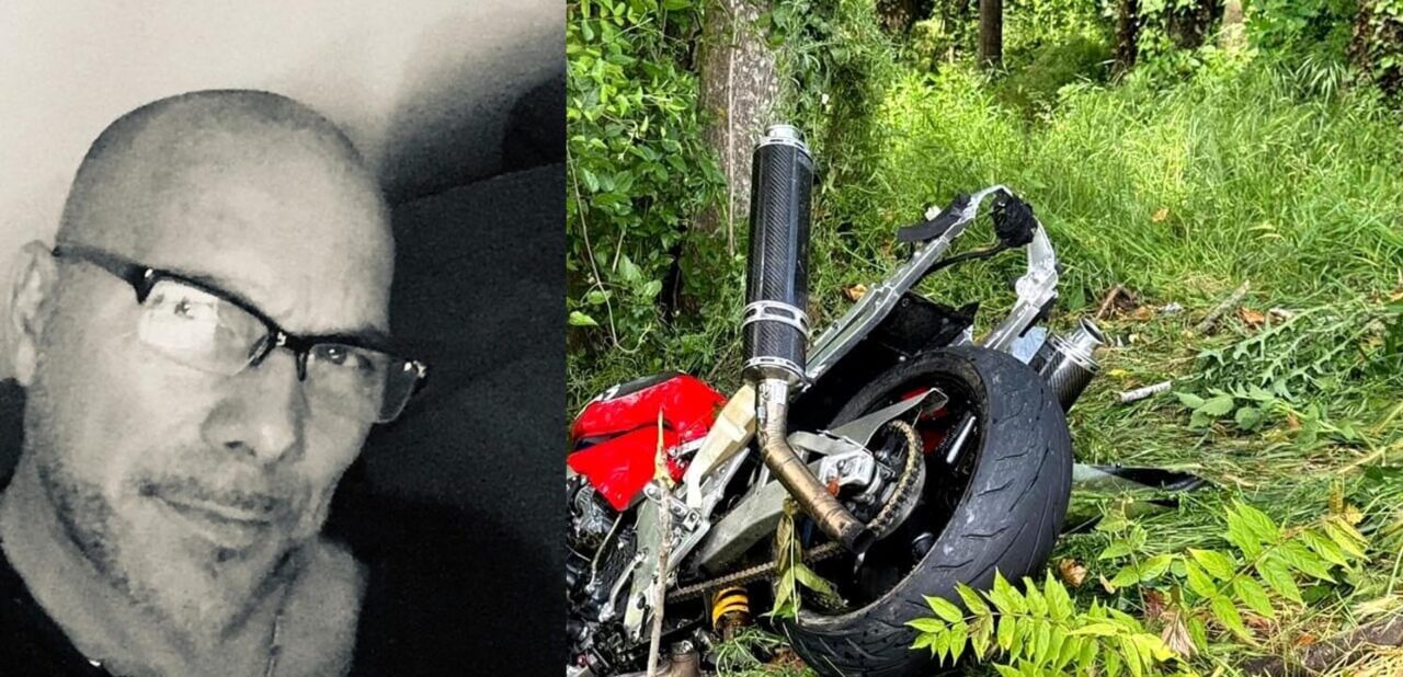 Cisiano di Rivergaro: Giuseppe Cappucciati, il gigante buono, muore nell’impatto della moto con un palo