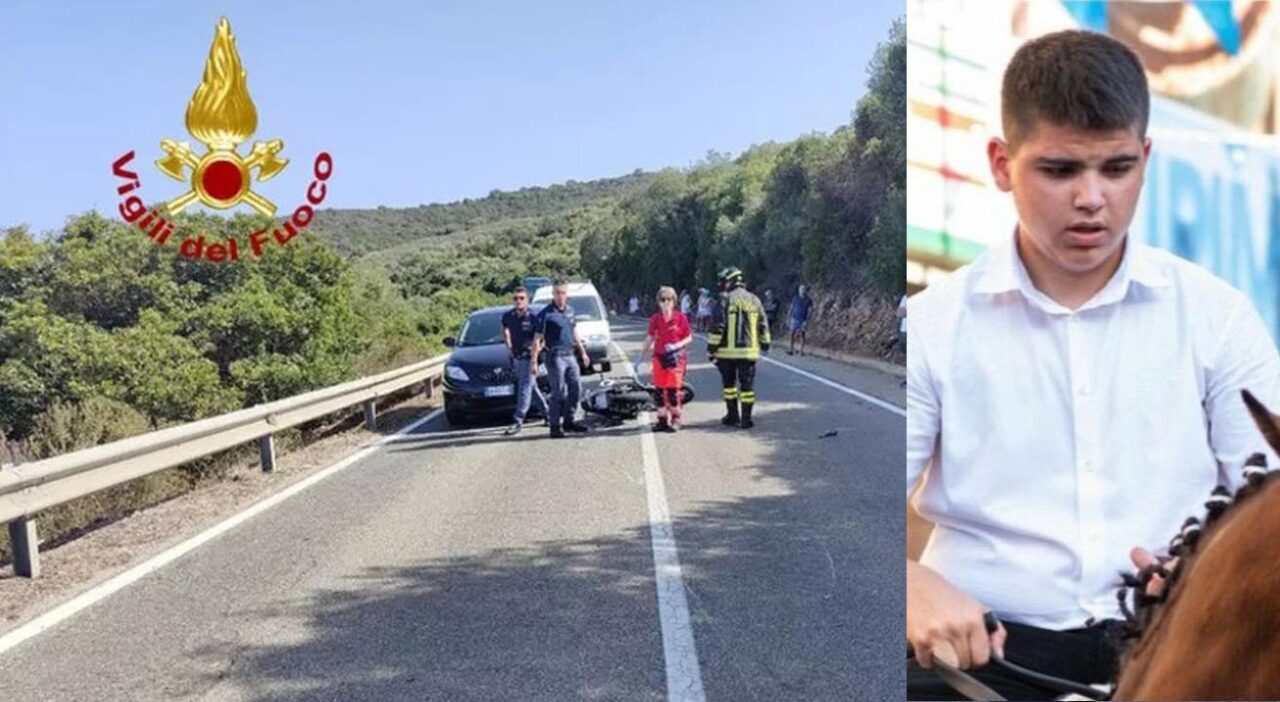 Francesco Pau muore a 17 anni nello scontro moto contro camper