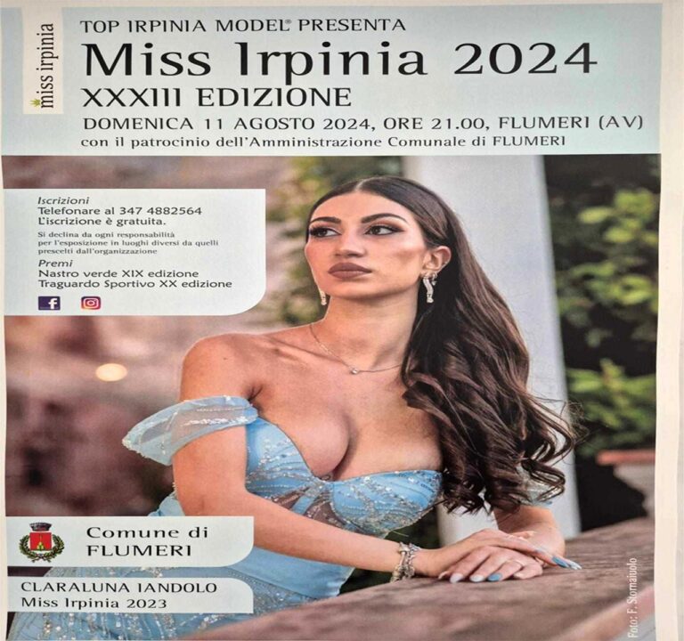 Miss Irpinia sbarca a Flumeri