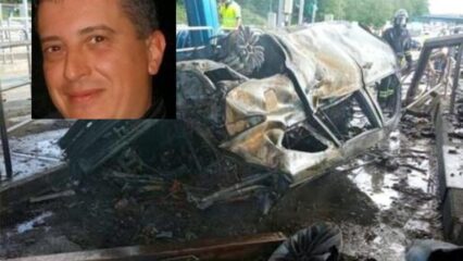 Pietro Balzarini, 53 anni muore in auto tra le fiamme