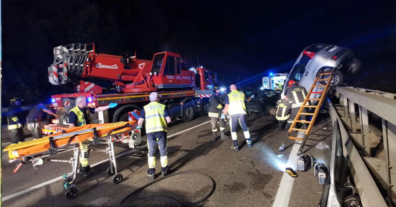 Un 21enne morto e due feriti gravi in incidente stradale nel Frusinate