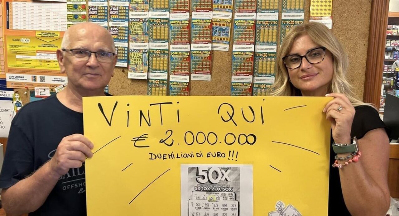 Gratta e Vinci: vinti 2 milioni di euro con giocata di 10 euro