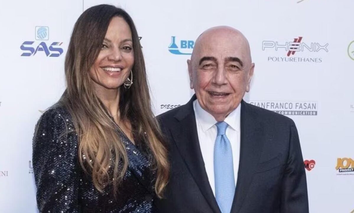 Adriano Galliani convola a nozze con Helga Costa