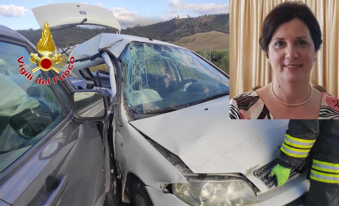 Chiara Olivo, moglie del sindaco di Cutro, muore in incidente d’auto