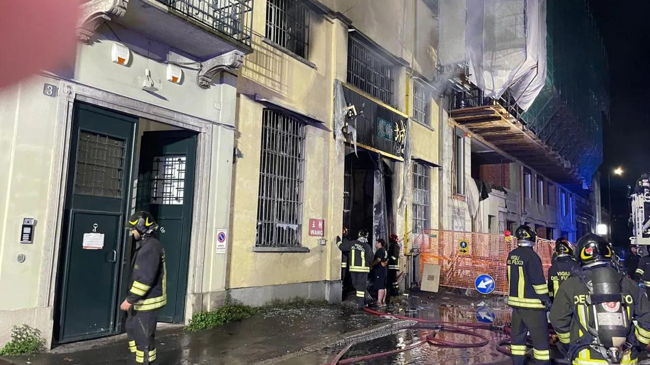 Milano: tre giovani morti nell’incendio di un negozio