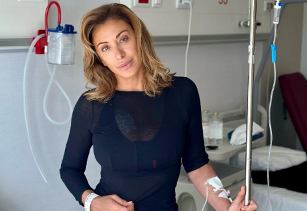 Sabrina Salerno in ospedale per intervento al seno