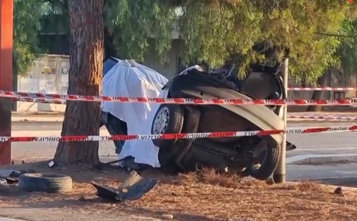 San Severo: incidente stradale, 17enne muore finendo con l’auto contro un albero