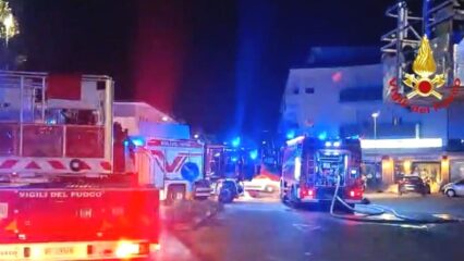 Abano Terme: incendio in hotel, 45 persone intossicate