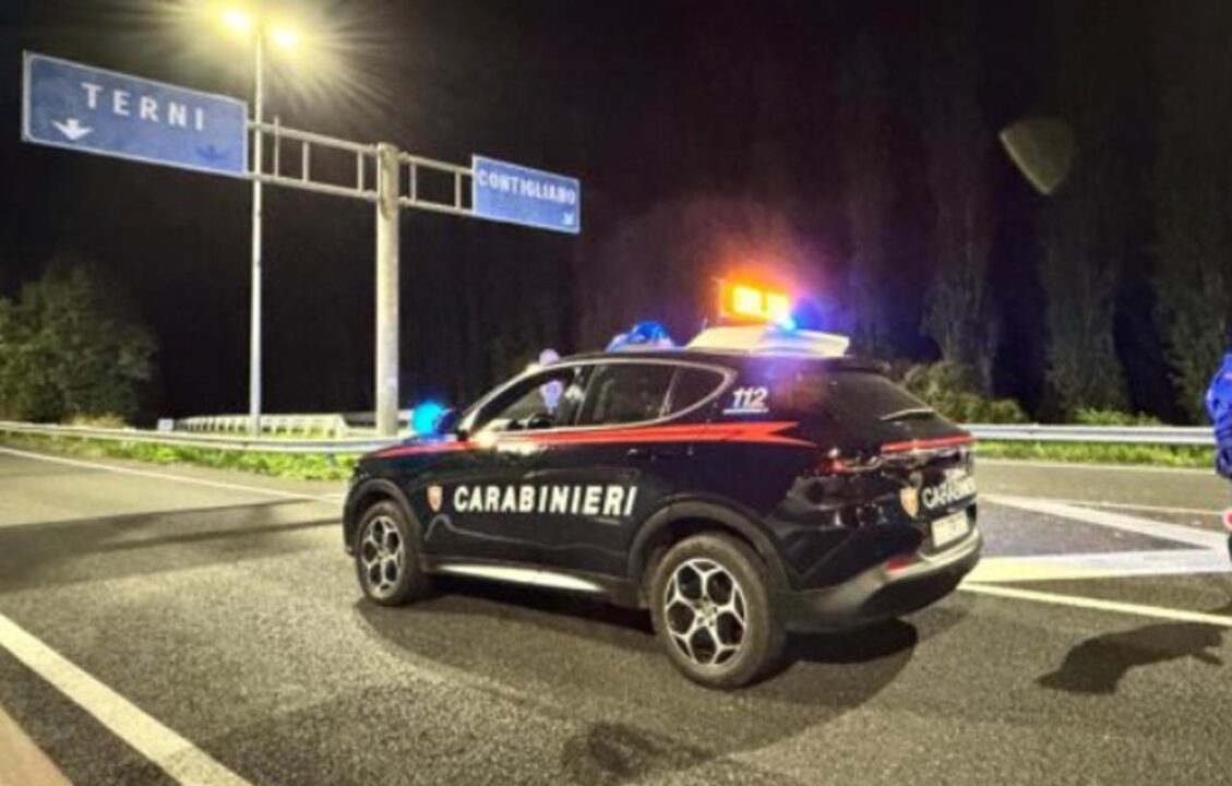 Greccio: travolto e ucciso mentre presta soccorso ad un’auto