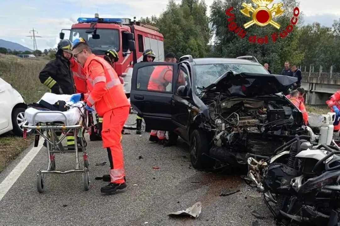 Nuoro-Macomer: muore motociclista di 36 anni in incidente stradale