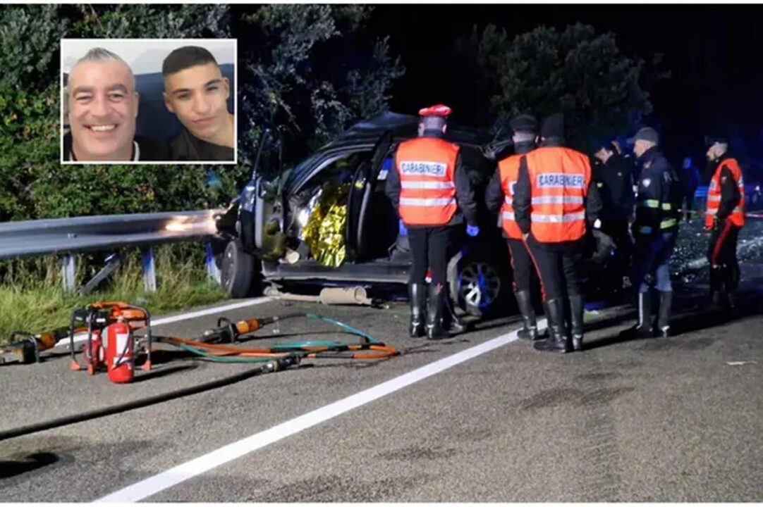 Antonio Luigi Puledda e il figlio Gavino morti in incidente fra due auto