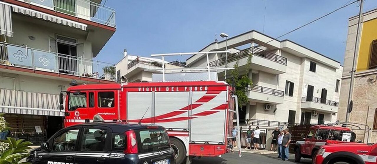 Ruvo di Puglia: coppia di anziani muore carbonizzata nell’incendio di casa