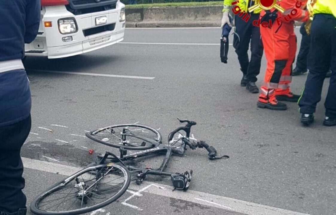 Seregno: ciclista 63enne è investita e uccisa da un camion