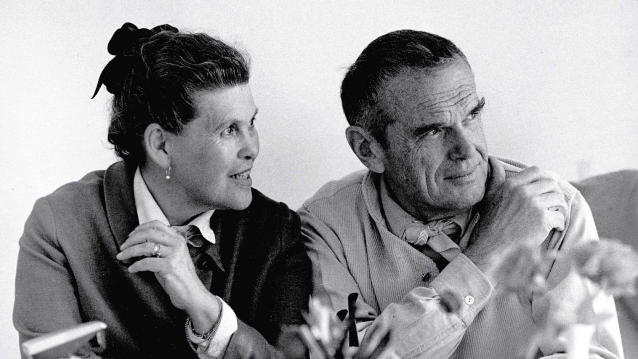 Charles Eames e Ray Kayzer: completa simbiosi fra personalità che si completano alla perfezione