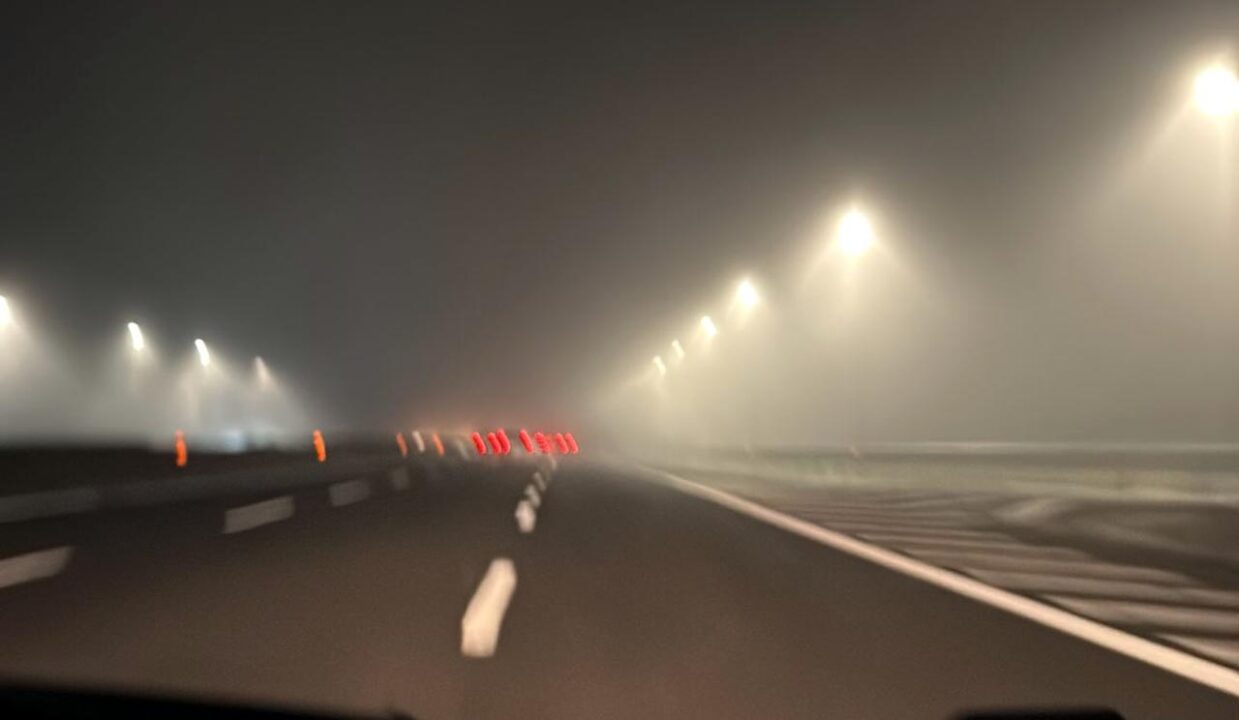 Autostrada A1: chiuso il tratto Ferentino Caianello per nebbia