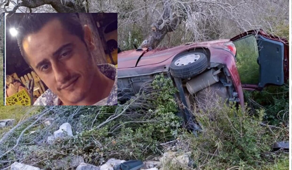 Carmelo Lagioia, 34 anni, muore finendo con l’auto contro un albero