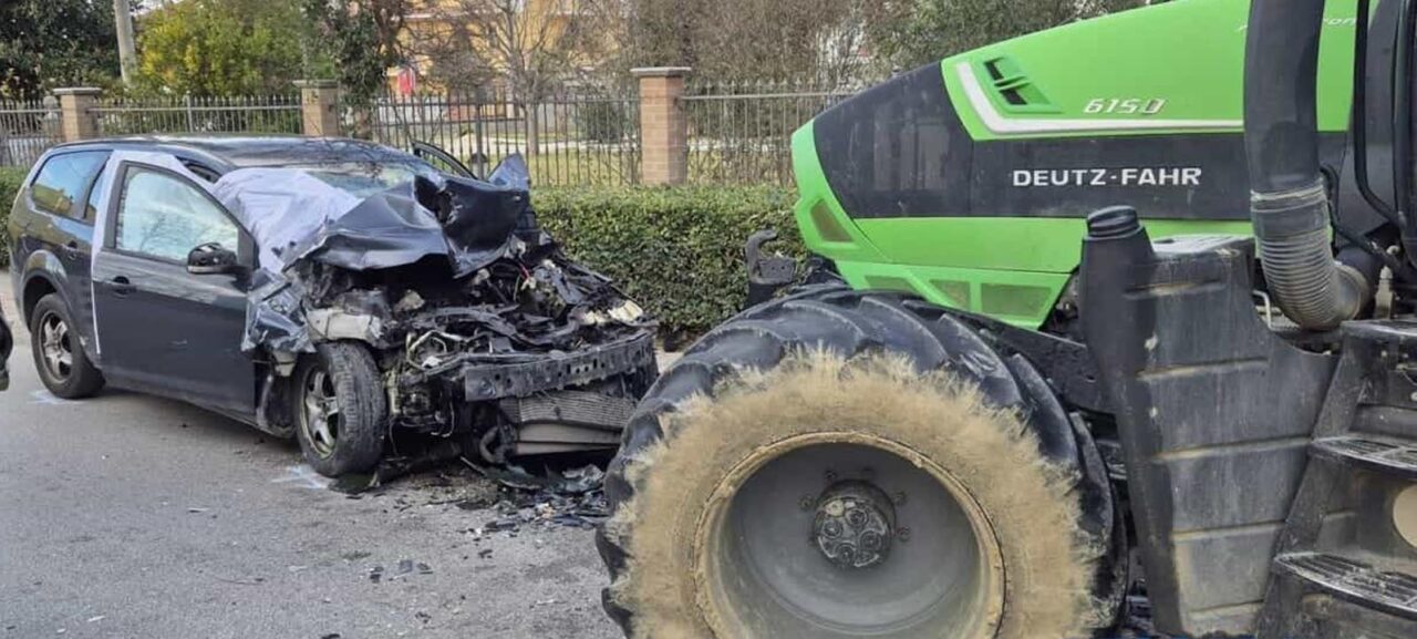 Cepagatti: tragico frontale fra auto e trattore. 1 morto