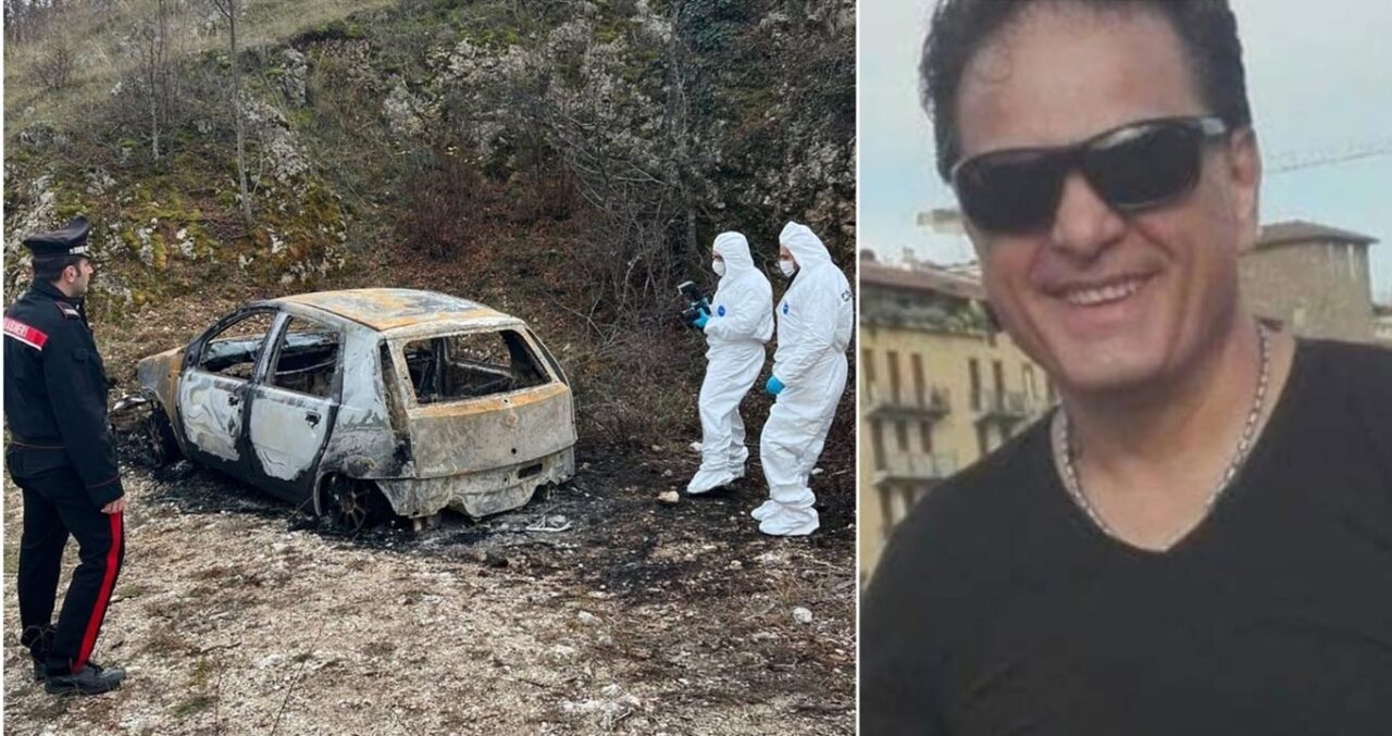 Emilio D’Adamo trovato morto carbonizzato nell’auto