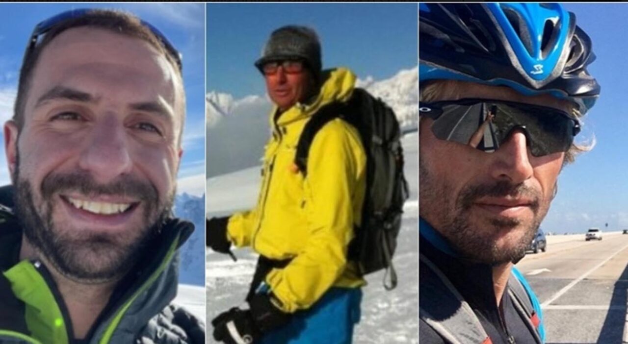 Matteo Auguadro, Enzo Bonini e Matteo Lomazzi uccisi dalla valanga