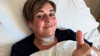 Benedetta Rossi, simpatica cuoca, è in ospedale con il cerotto alla gola