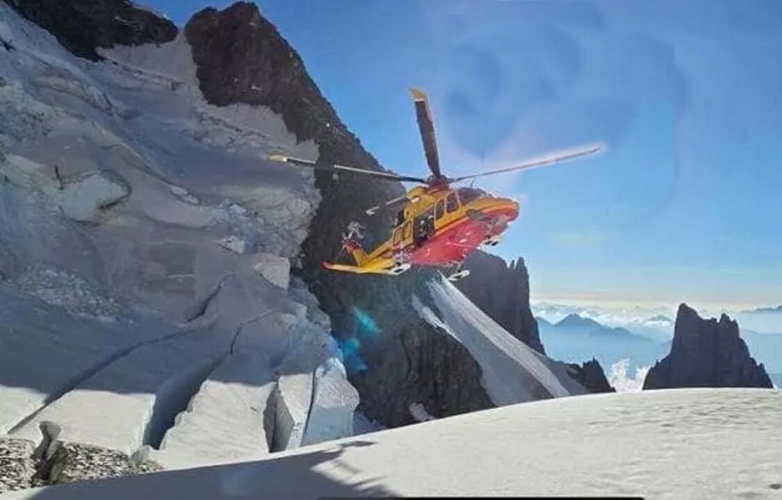 Incidente mortale e salvataggio eccezionale sul Monte Bianco