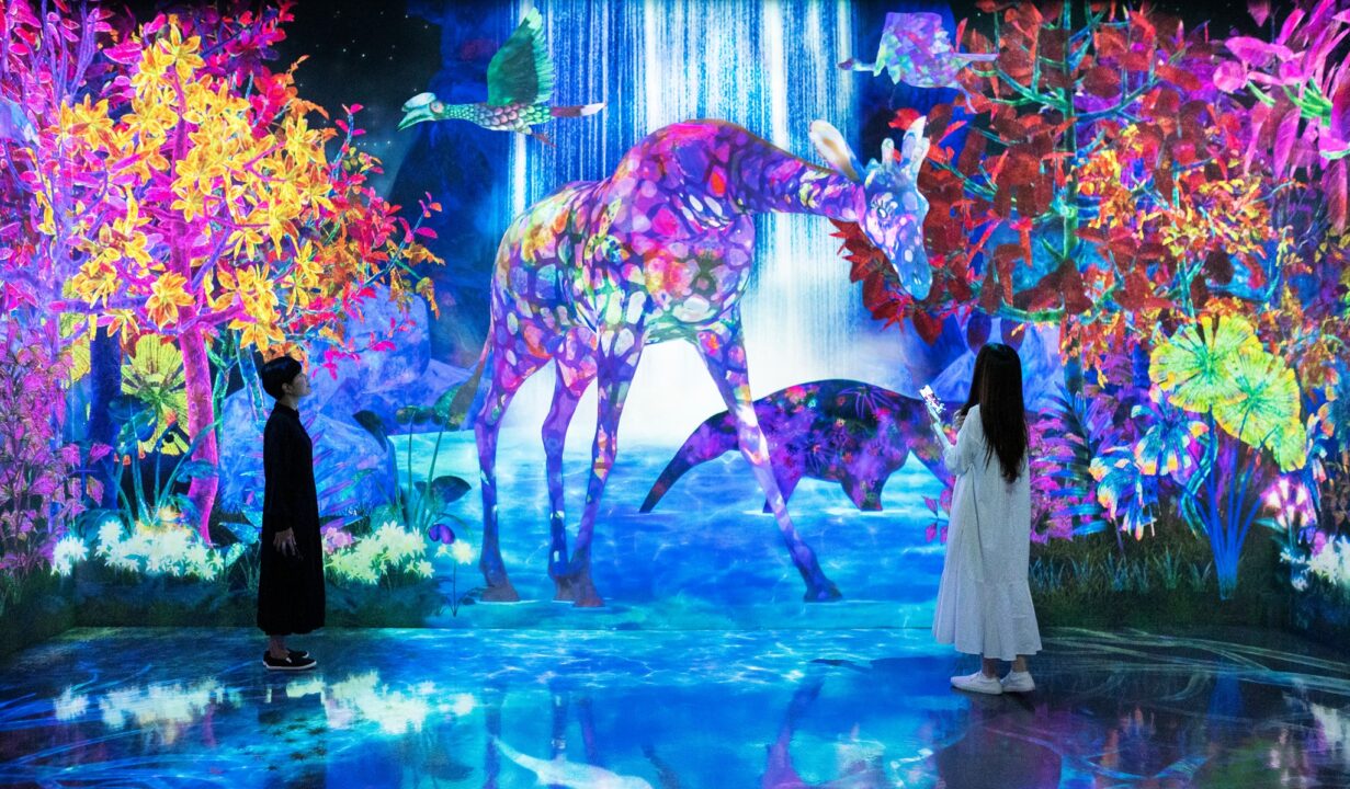 teamLab, il collettivo che trasforma le mostre in universi digitali da vivere