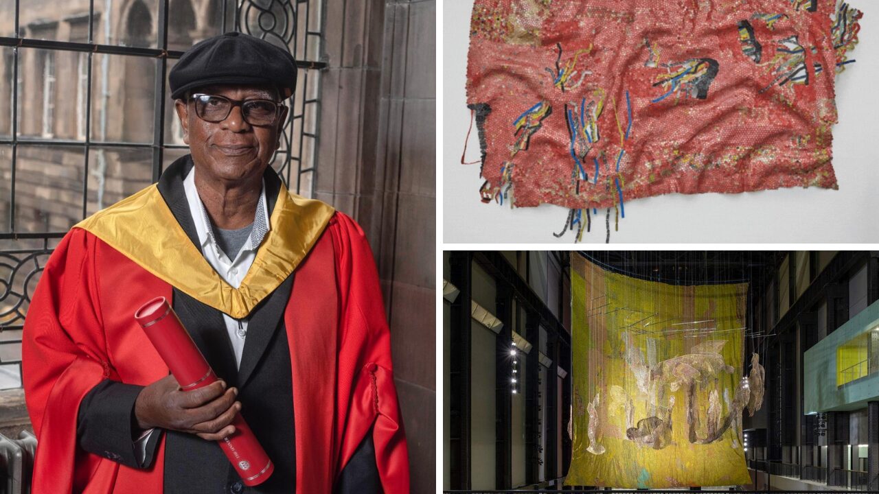 El Anatsui, l’artista che trasforma rifiuti in arazzi monumentali