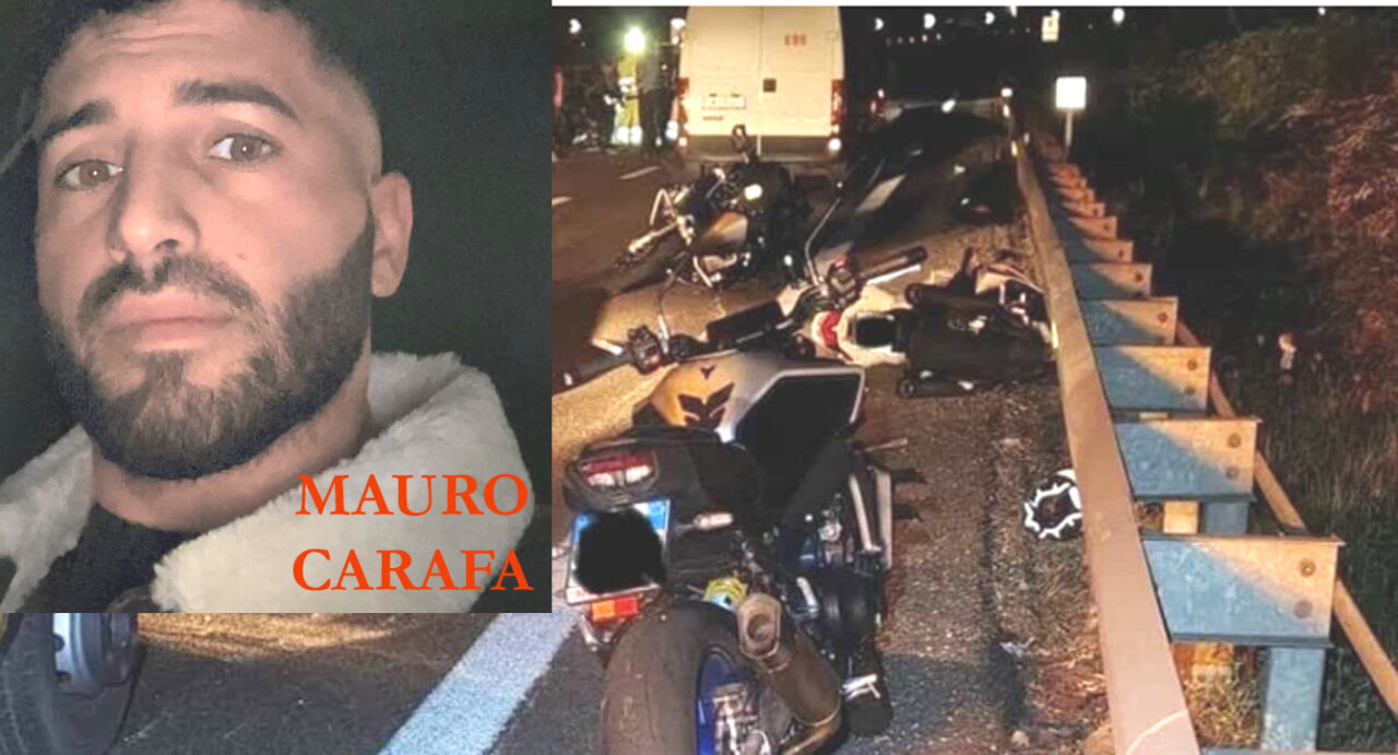 Mauro Carafa, 36 anni, muore a Lequile in incidente con la moto