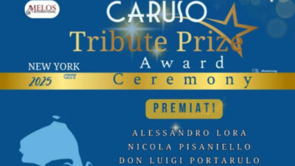 Il tenore Nicola Pisaniello per la pace e per il Premio Caruso