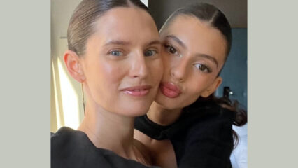Bianca Balti: il suo amore Matilde alla Paris Fashion Week