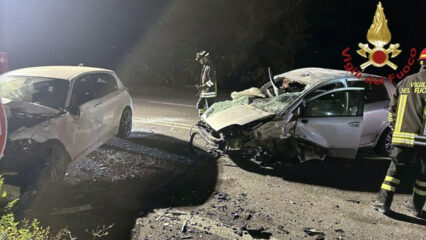 Matteo Panfili, 27 anni, muore nello scontro fra quattro auto