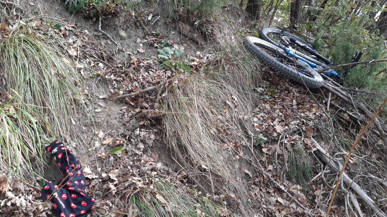 Nicola Ciciriello muore precipitando con la sua mountain bike